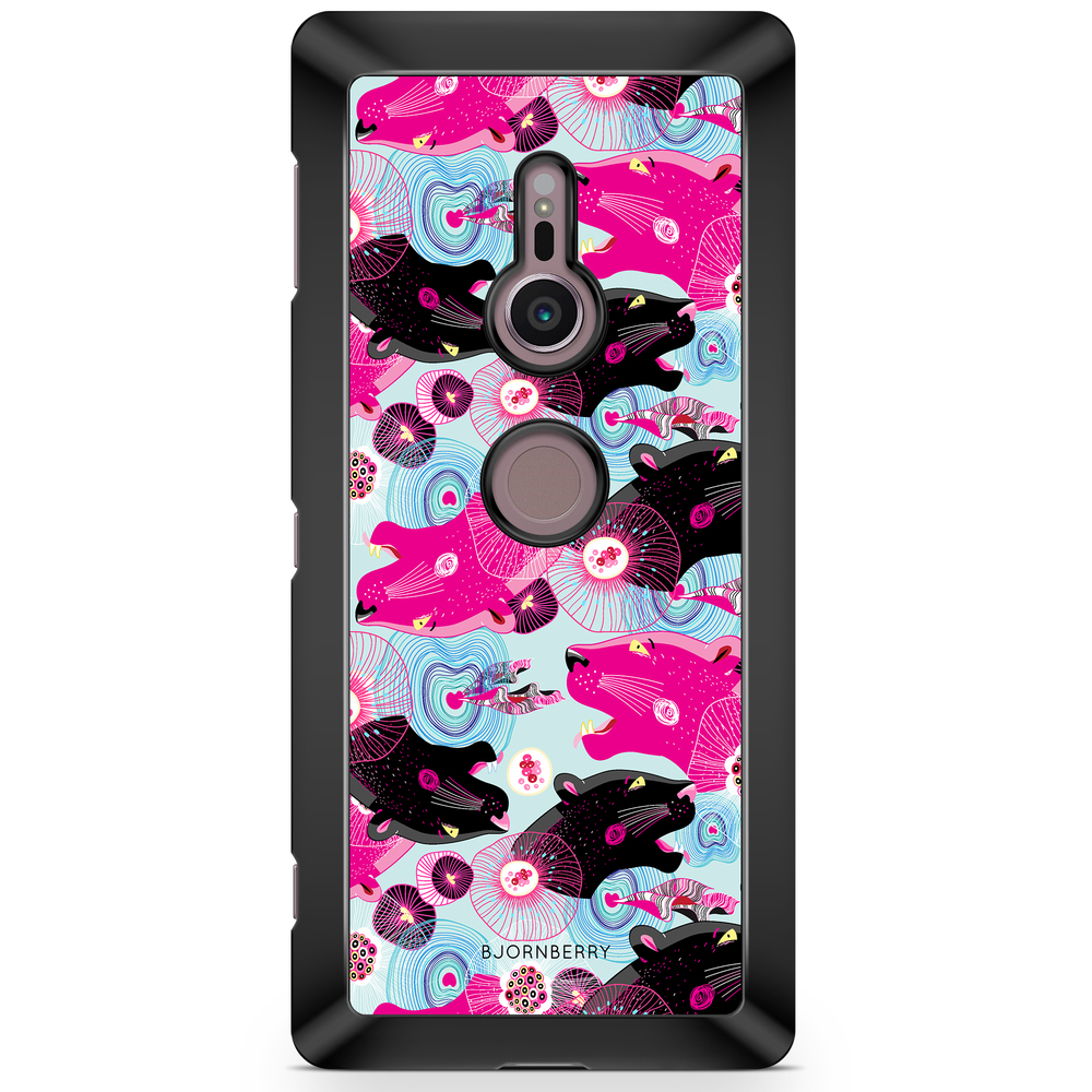 Sony Xperia XZ2 Case  - Panther Pattern