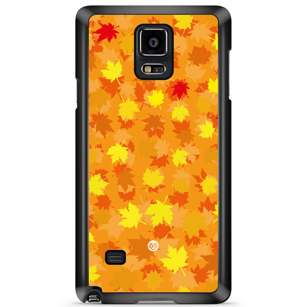 Samsung Galaxy Note 4 Case - Orange leaves