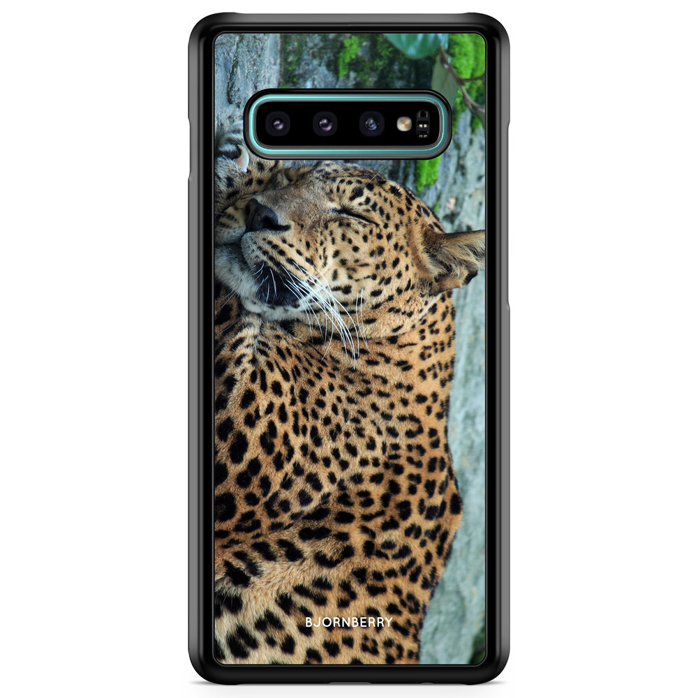 Samsung Galaxy S10 Case - Sleeping Leopard