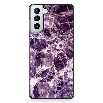 Samsung Galaxy S21 Plus Case - Purple Marble