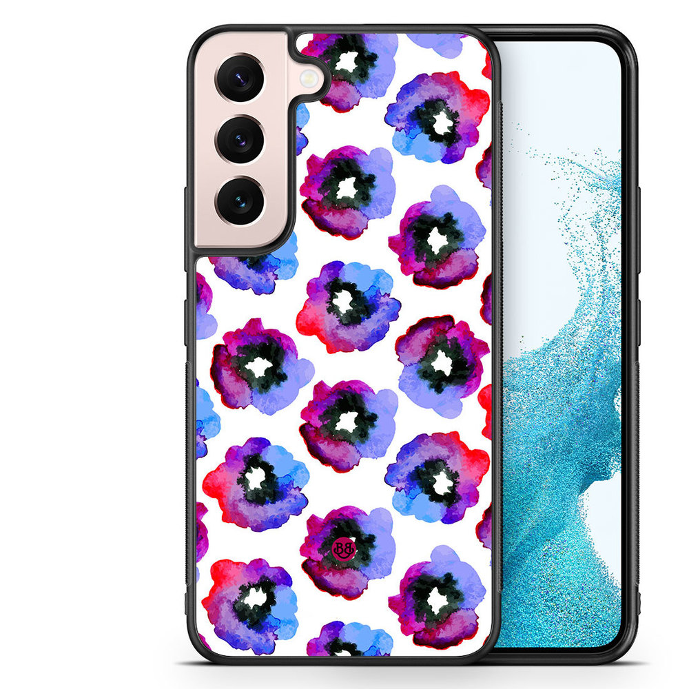 Samsung Galaxy S22 5G Case - Violet Flowers