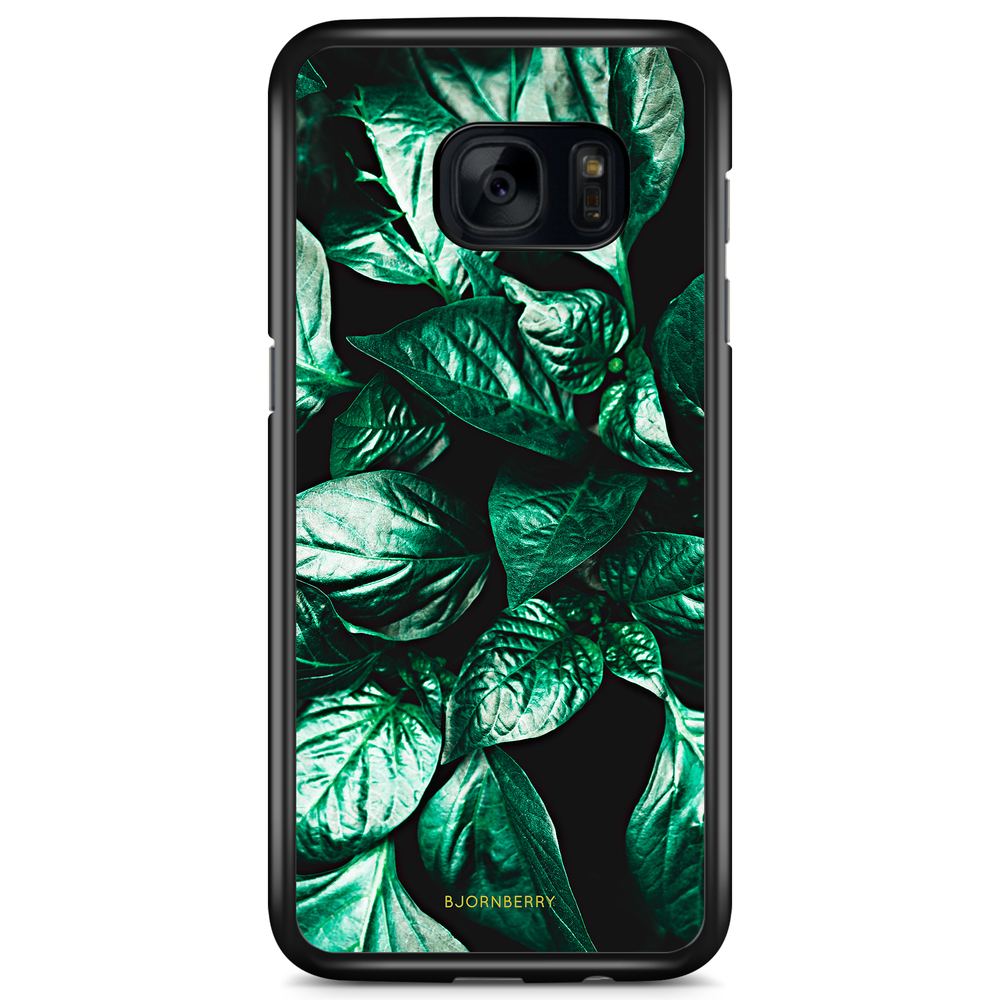 Samsung Galaxy S7 Case - Green Leaves