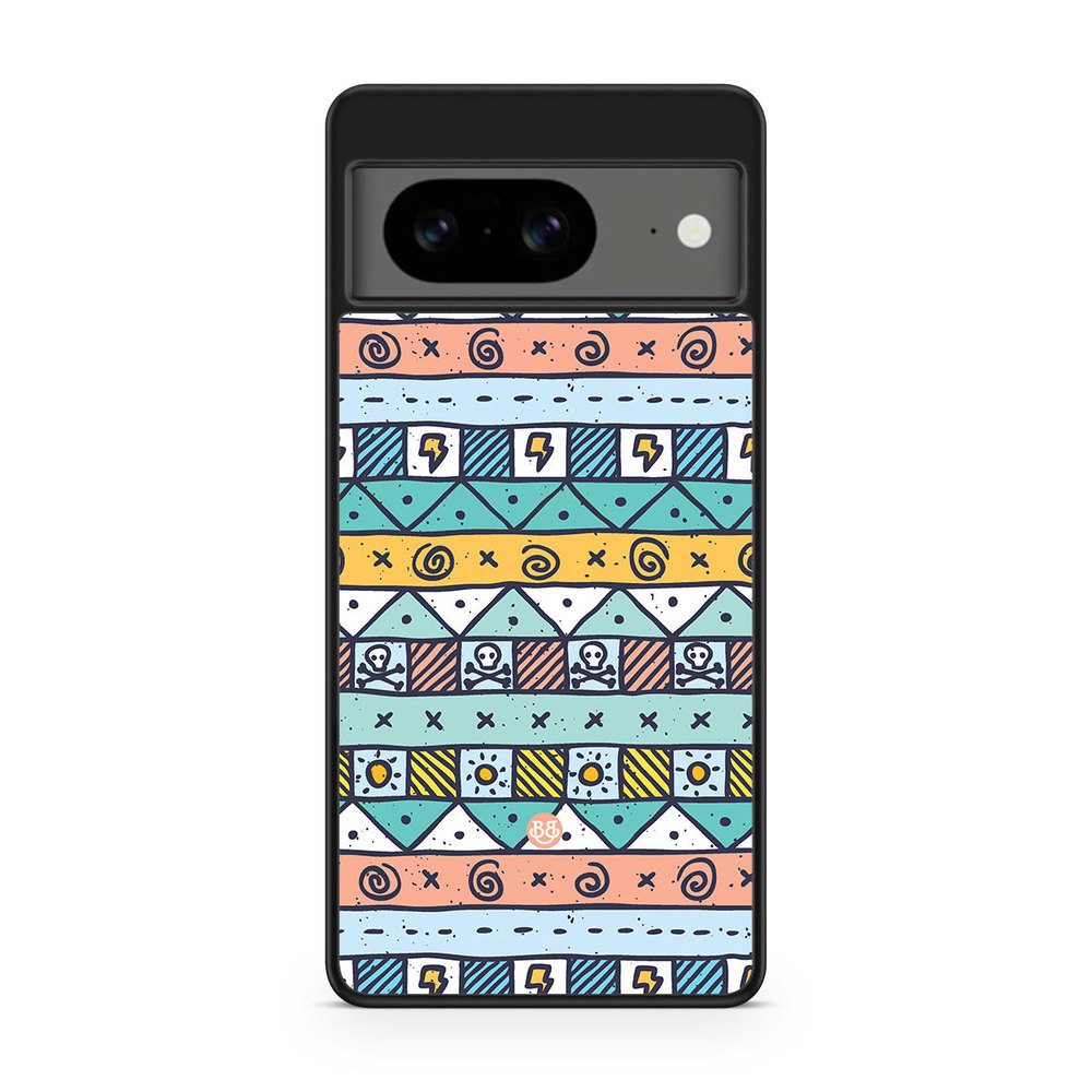 Google Pixel 8 Skal - Sött Mönster