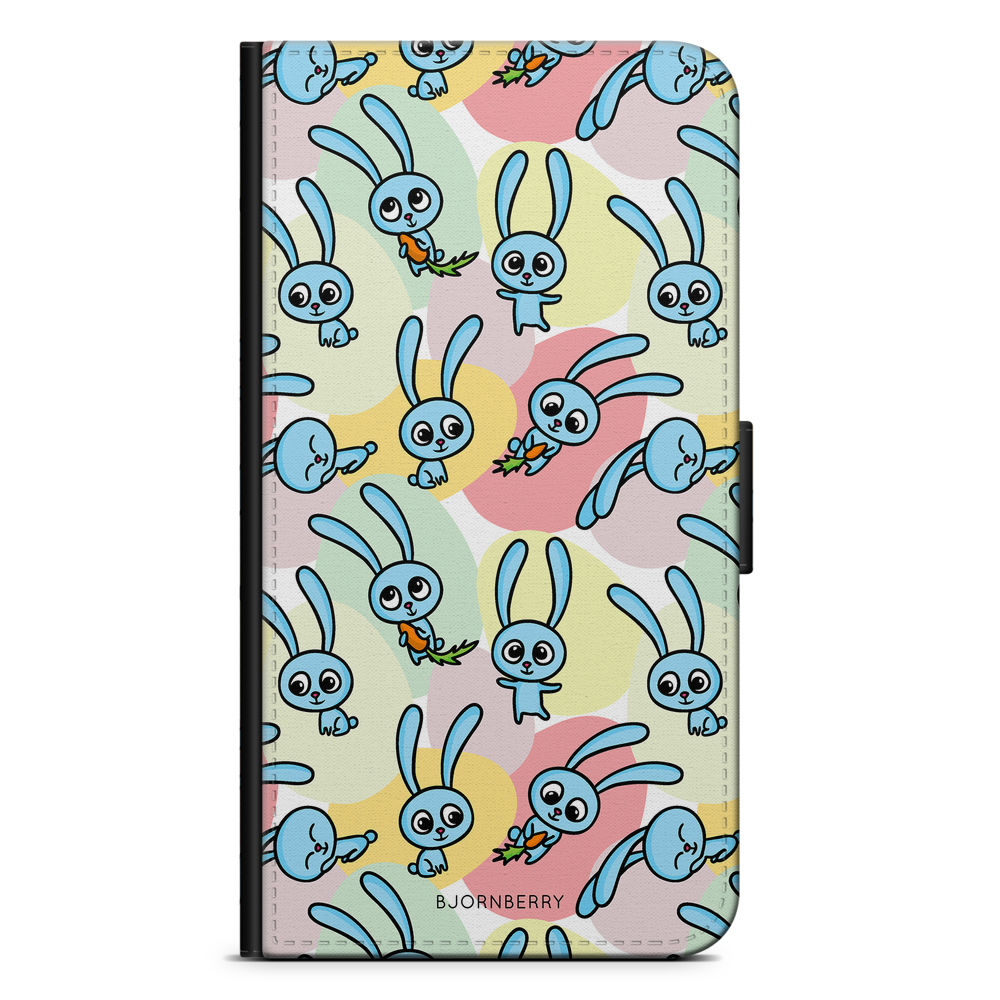 Huawei P30 Lite Wallet Case - Blue Rabbits
