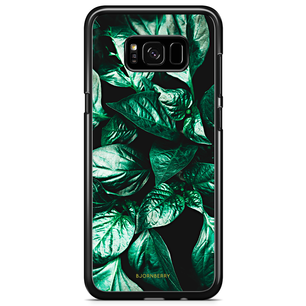 Samsung Galaxy S8 Plus Case - Green Leaves