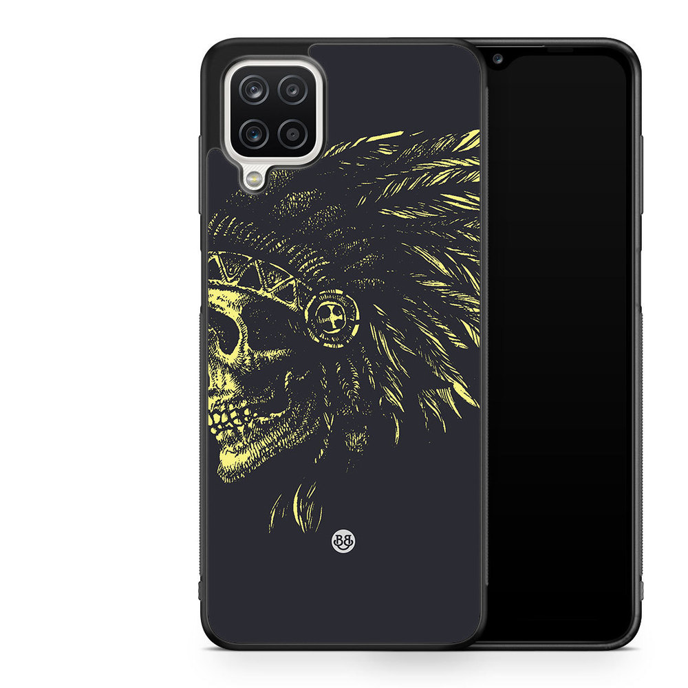 Samsung Galaxy A12 Case - Skull