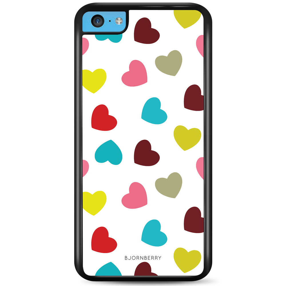 iPhone 5C Case - Hearts