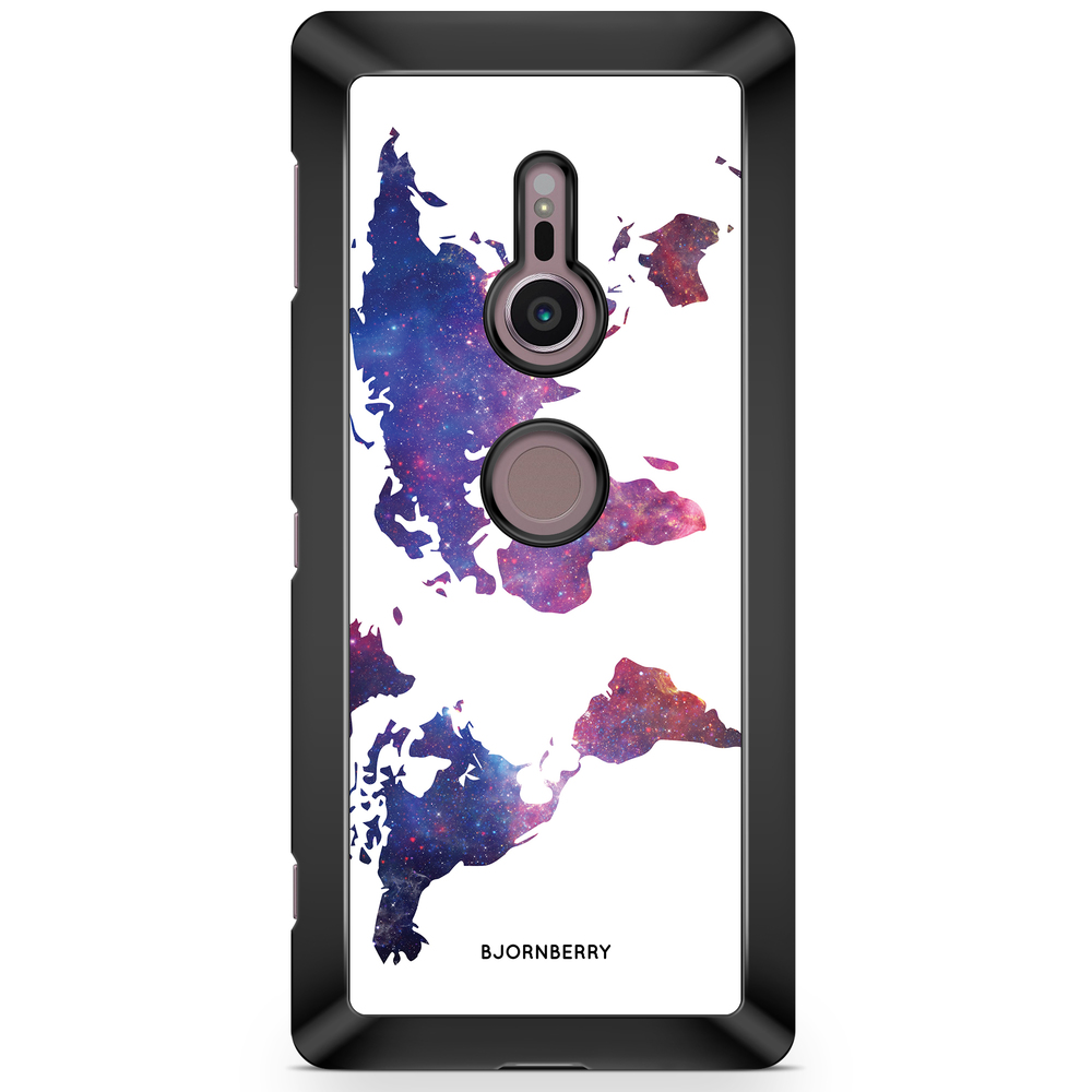 Sony Xperia XZ2 Case  - World Map Space