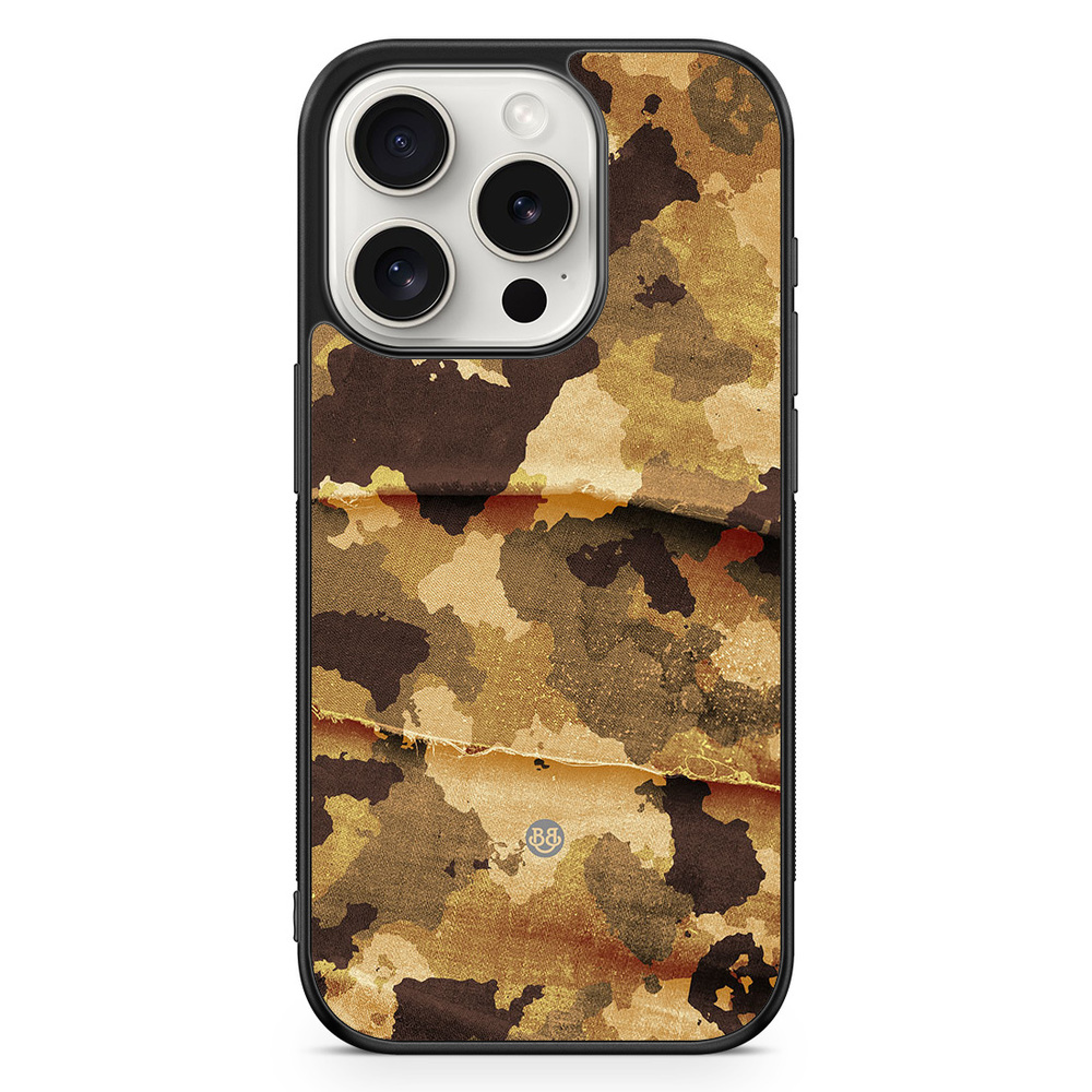 iPhone 15 Pro Case - Camo Desert
