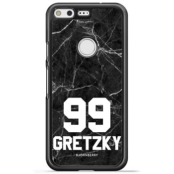 Google Pixel Case Custom - Black Marble Number