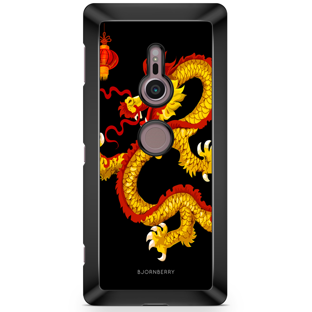 Sony Xperia XZ2 Case  - Yellow Dragon