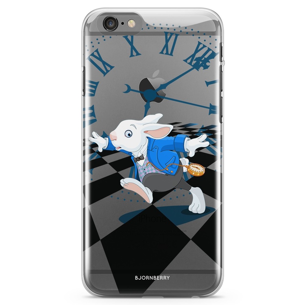 iPhone 6 Plus/6s Plus TPU Case - White Rabbit