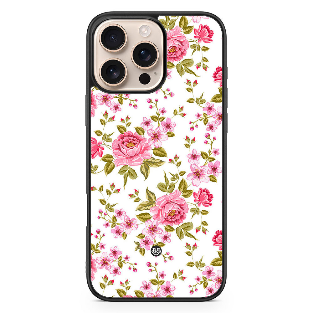 iPhone 16 Pro Max Case - Peony