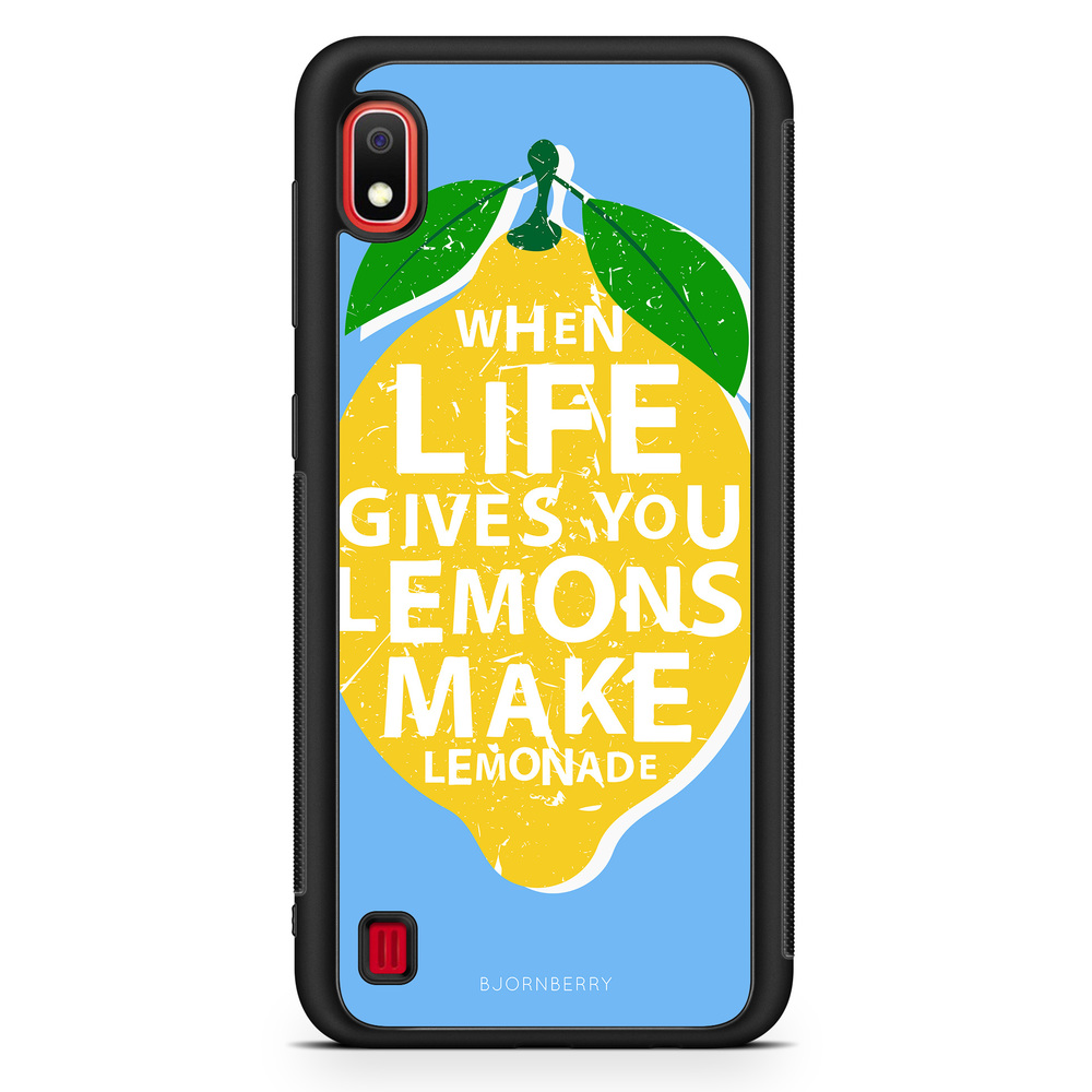 Samsung Galaxy A10 Case - Lemon Quote