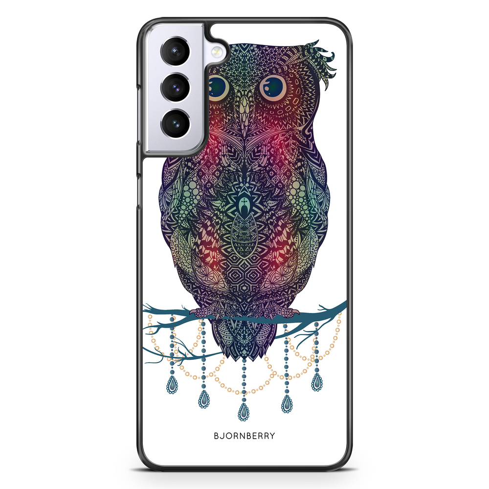 Samsung Galaxy S21 Plus Case - Mandala Owl
