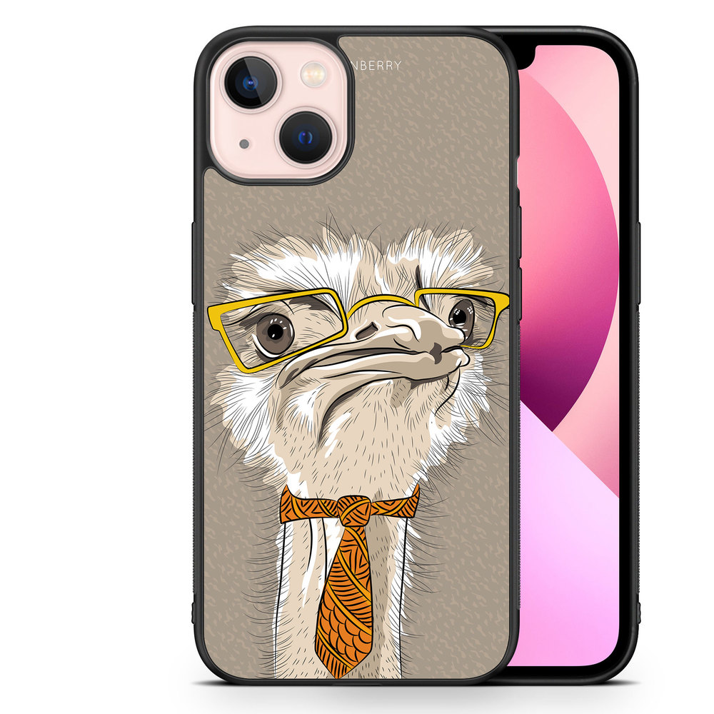 iPhone 13 Case - Hipster Ostrich