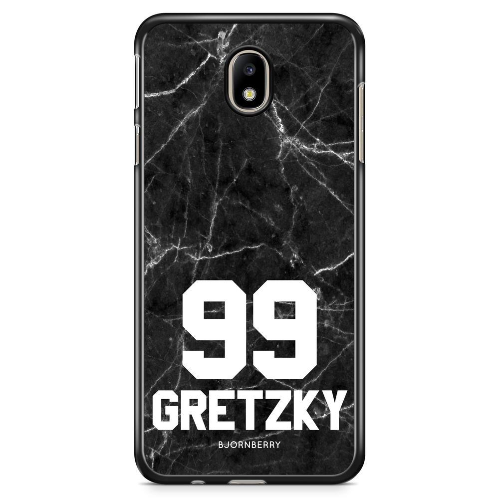 Samsung Galaxy J5 (2017) Case Custom - Black Marble Number