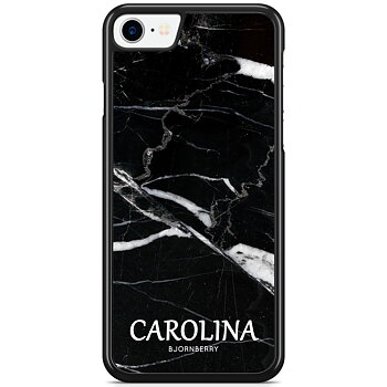 iPhone 8/SE (2020/2022) Custom Case - Black Marble Name