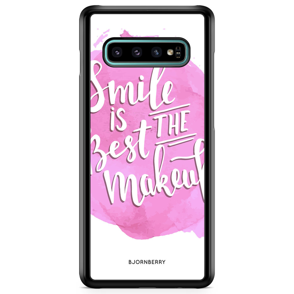 Samsung Galaxy S10 Case - Smile Quote