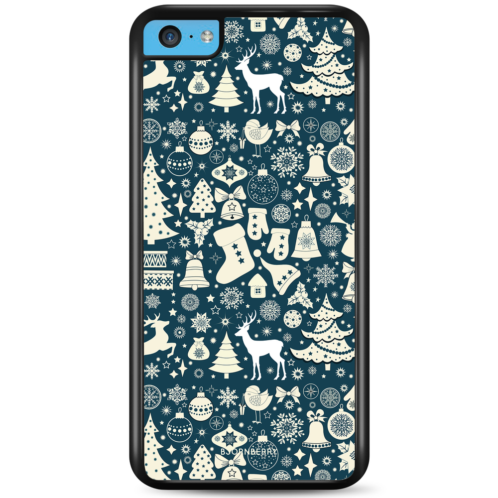 iPhone 5C Case - Reindeers & Spruces