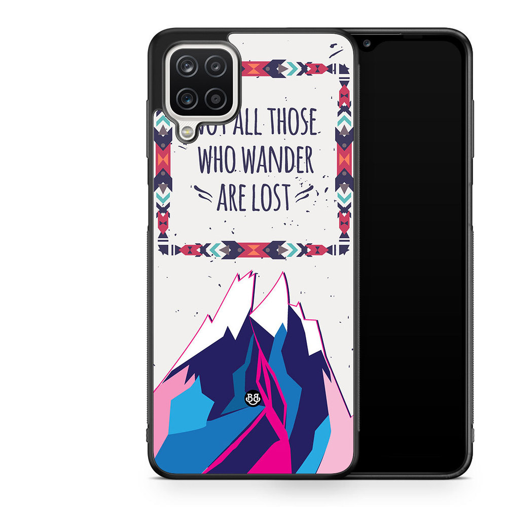 Samsung Galaxy A12 Case - Wander Quote