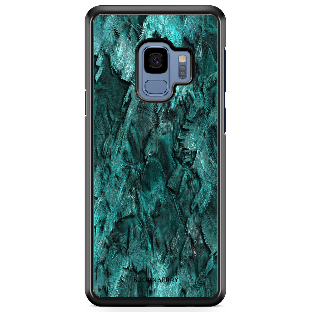 Samsung Galaxy S9 Case - Green Crystal