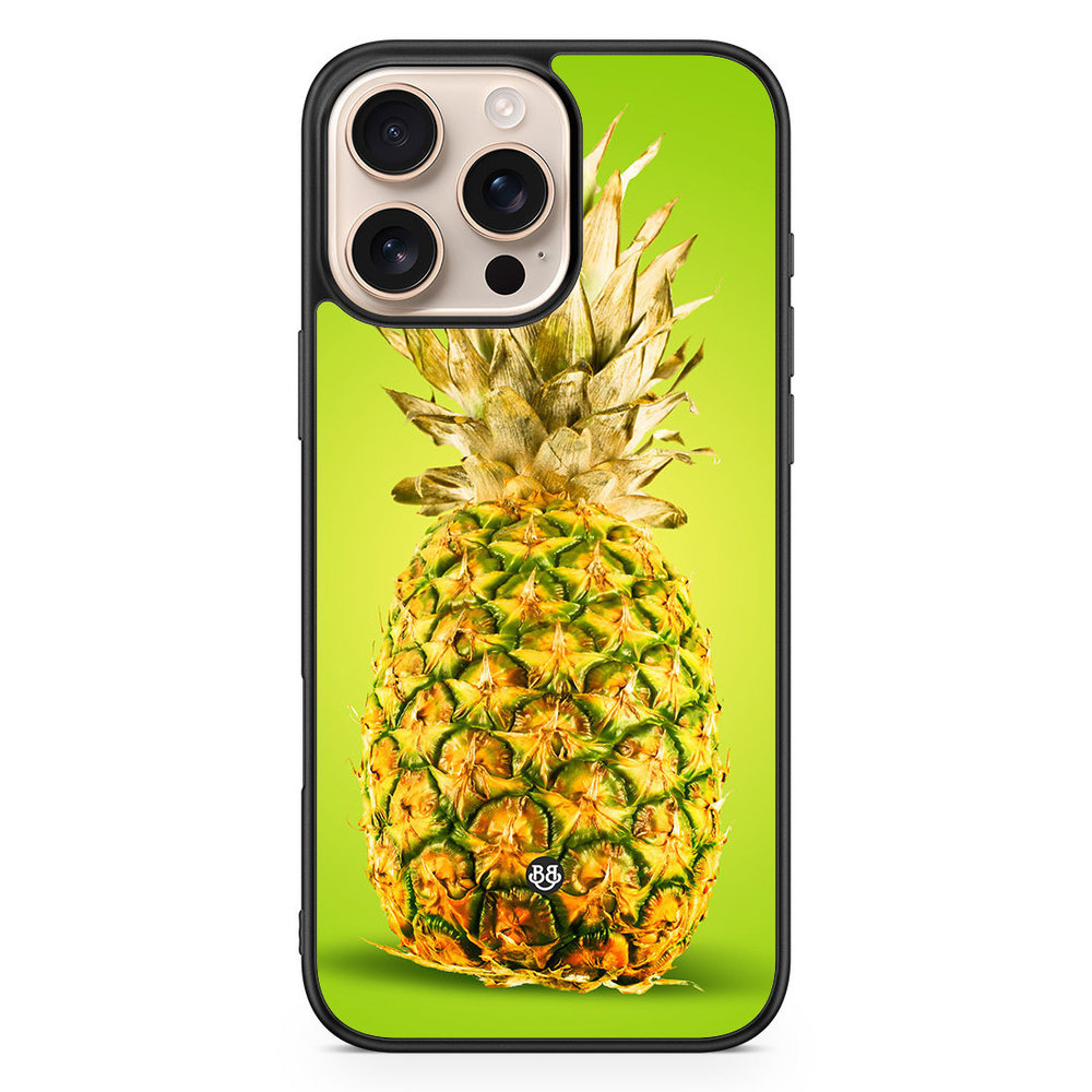 iPhone 16 Pro Max Case - Green Pineapple