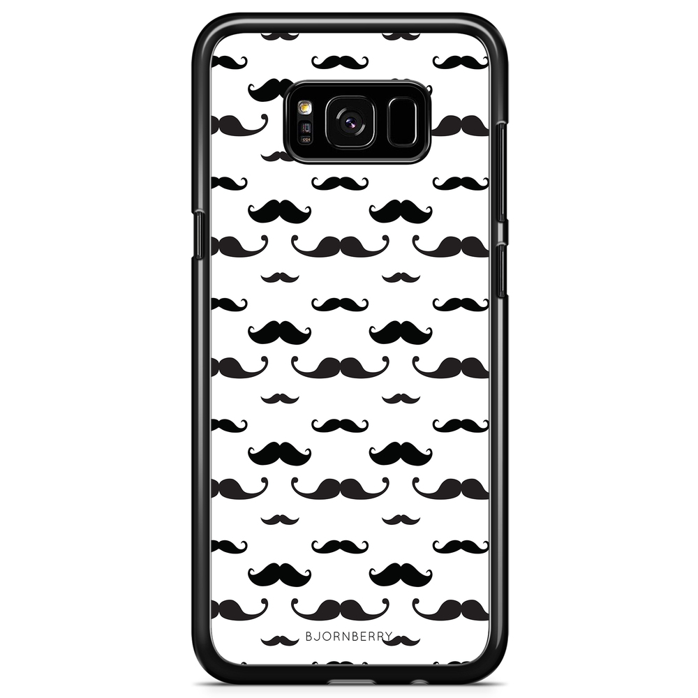 Samsung Galaxy S8 Case - Mustache Pattern