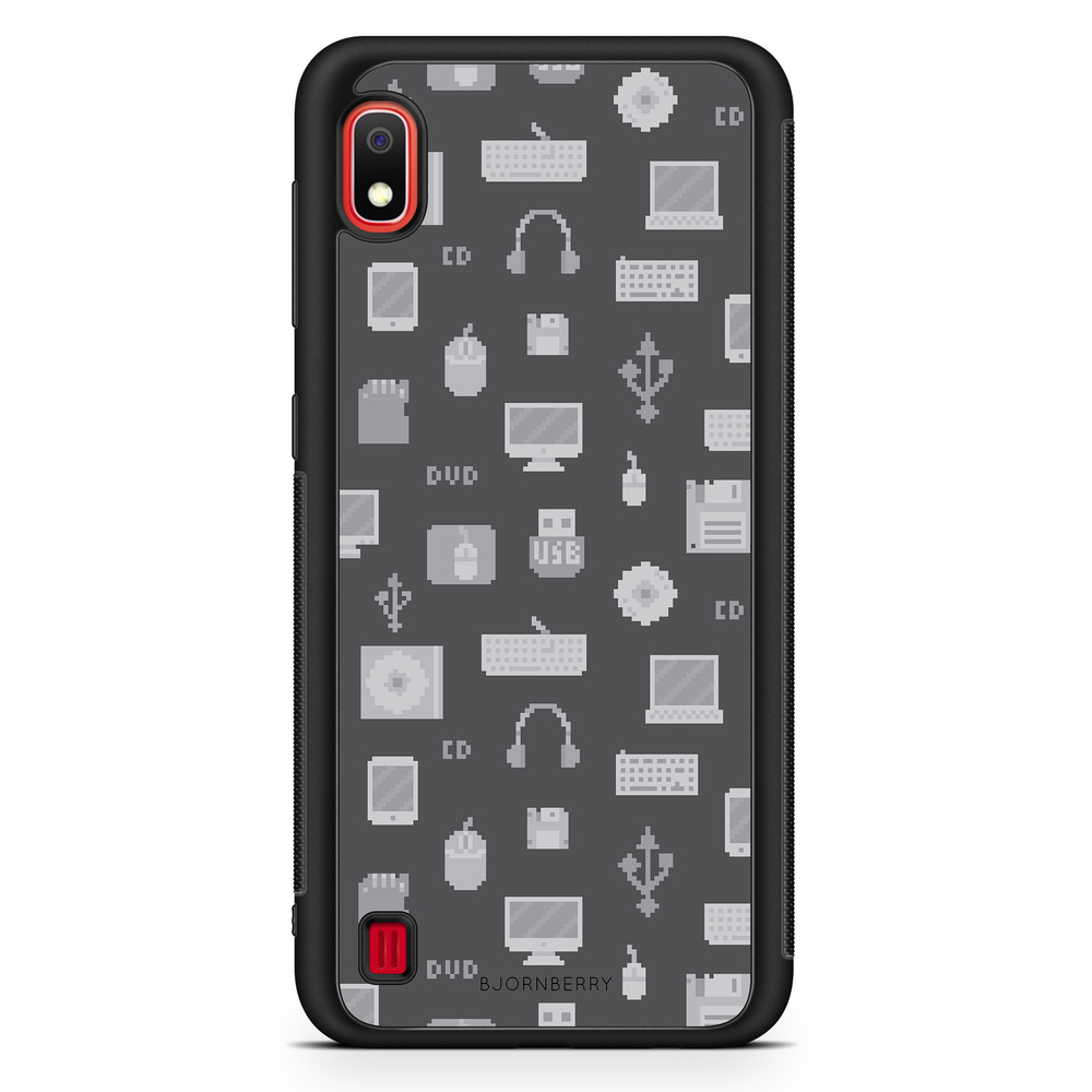 Samsung Galaxy A10 Case - Pixel Art Computer