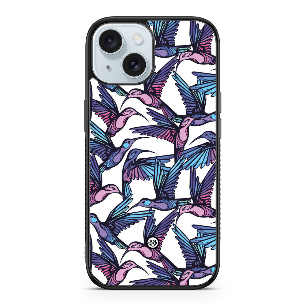 iPhone 15 Case - Hummingbirds