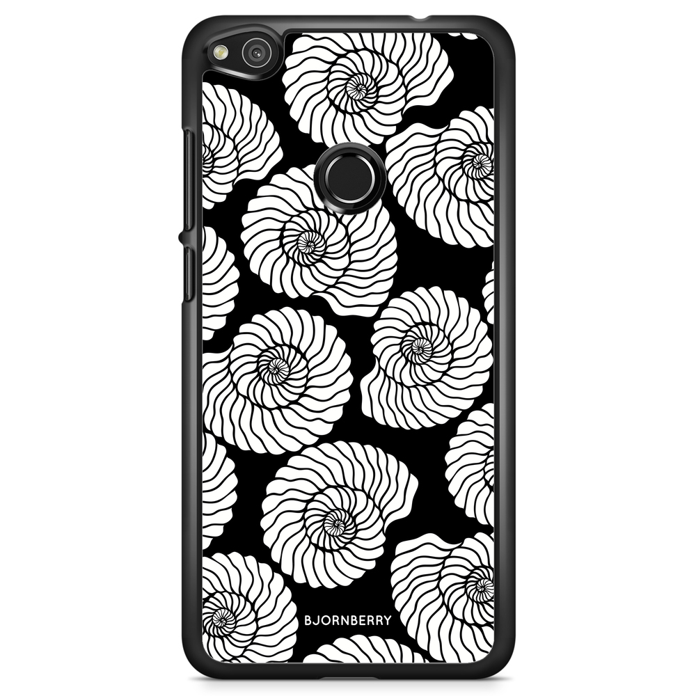 Huawei Honor 8 Lite Case - Seashell BW