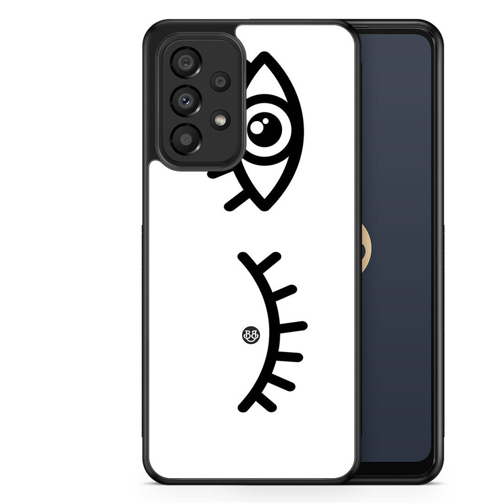 Samsung Galaxy A33 5G Case - Black Eyes