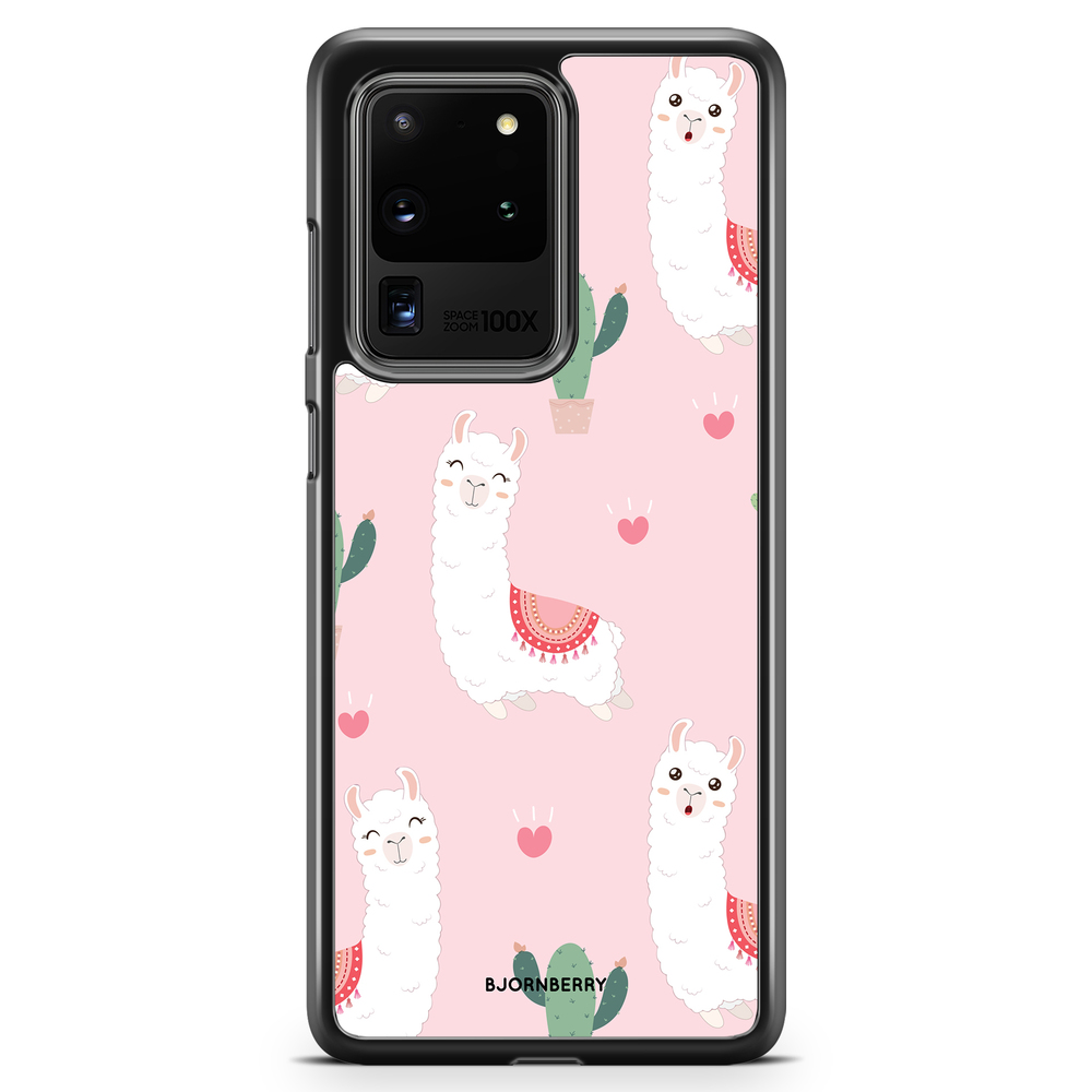 Samsung Galaxy S20 Ultra Case - Llama Pattern
