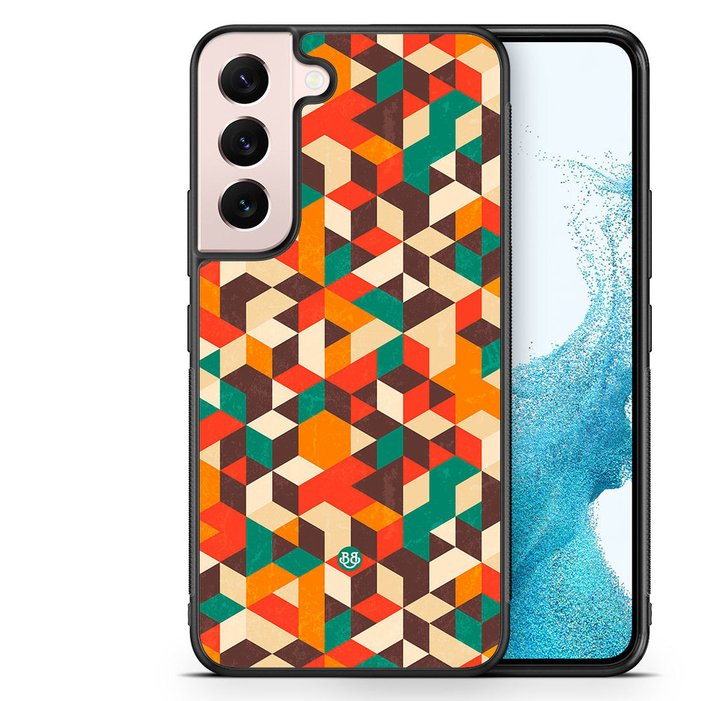 Samsung Galaxy S22 5G Case - Retro Geometric
