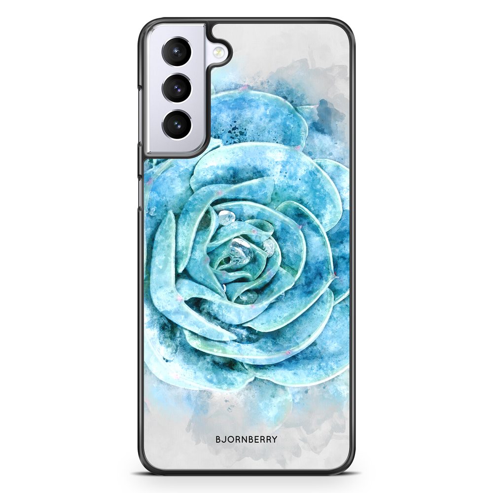 Samsung Galaxy S21 Plus Case - Blue Cactus