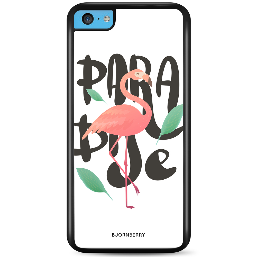 iPhone 5C Case - Paradise Flamingo