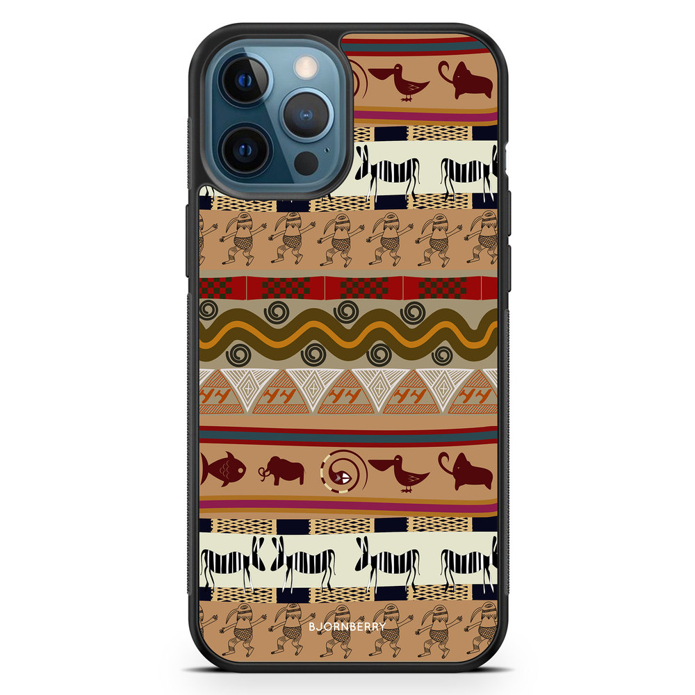iPhone 12 Pro Case - Animal Aztec