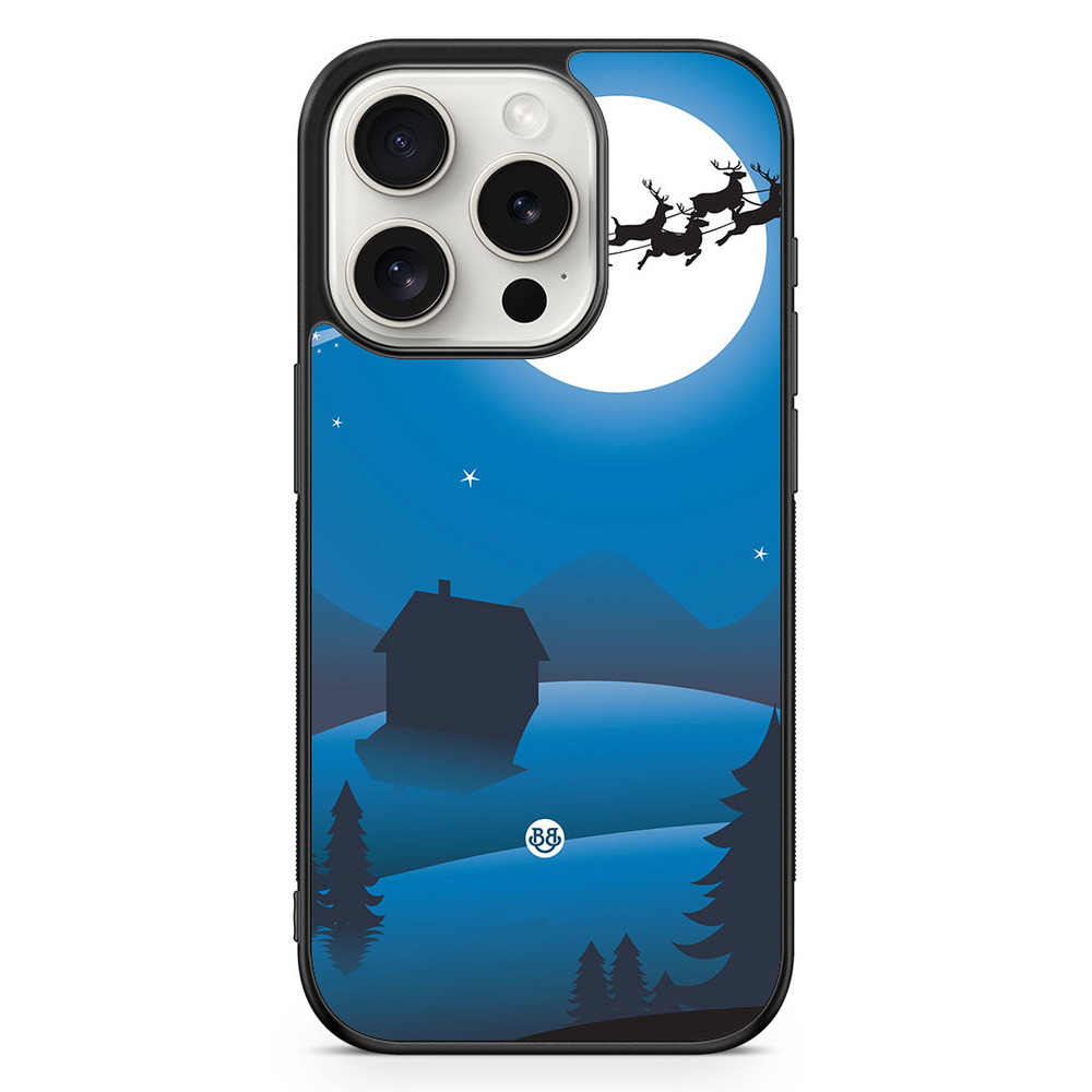 iPhone 15 Pro Case - Festive Sleigh