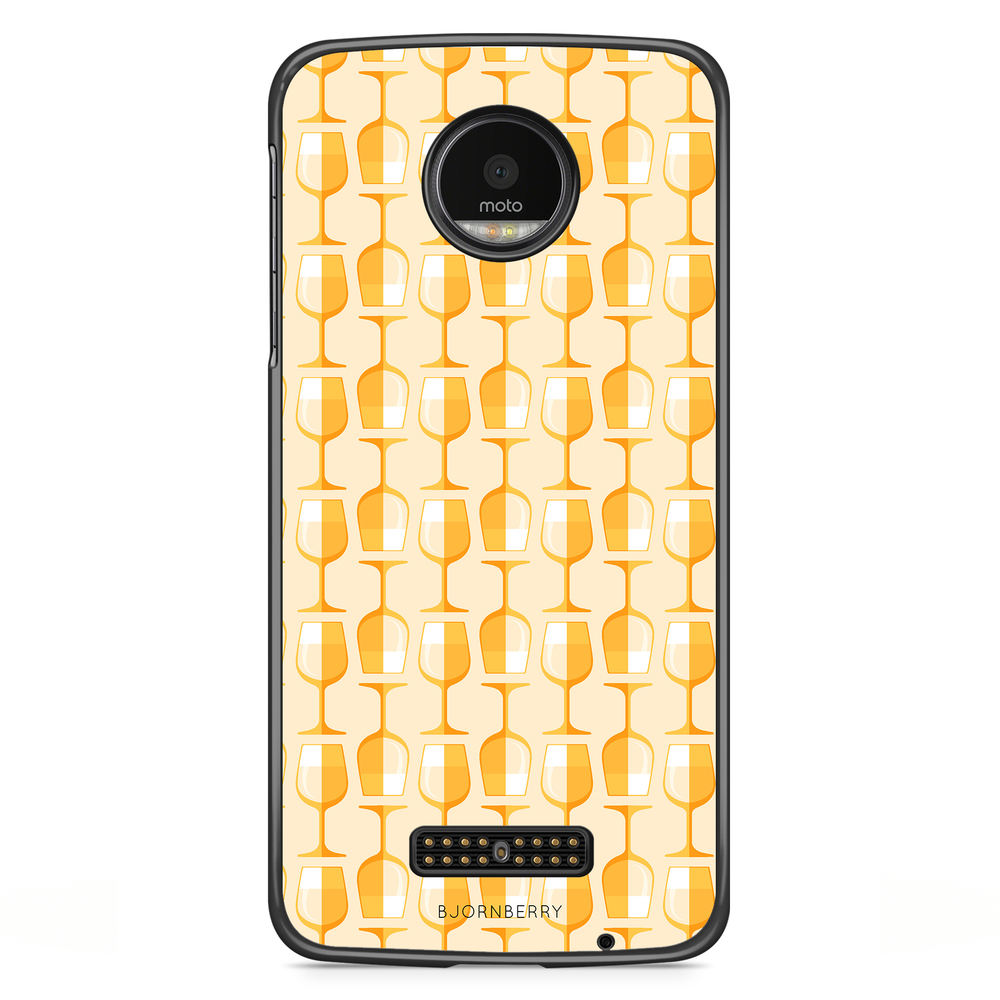 Motorola Moto Z Case - Wine Glas