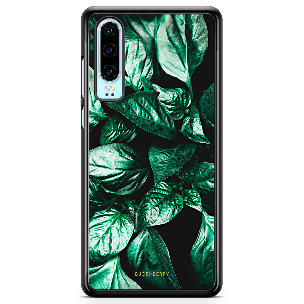 Huawei P30 Case - Green Leaves