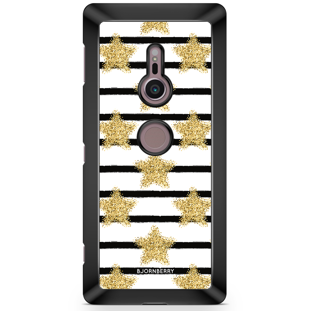 Sony Xperia XZ2 Case  - Gold Stars