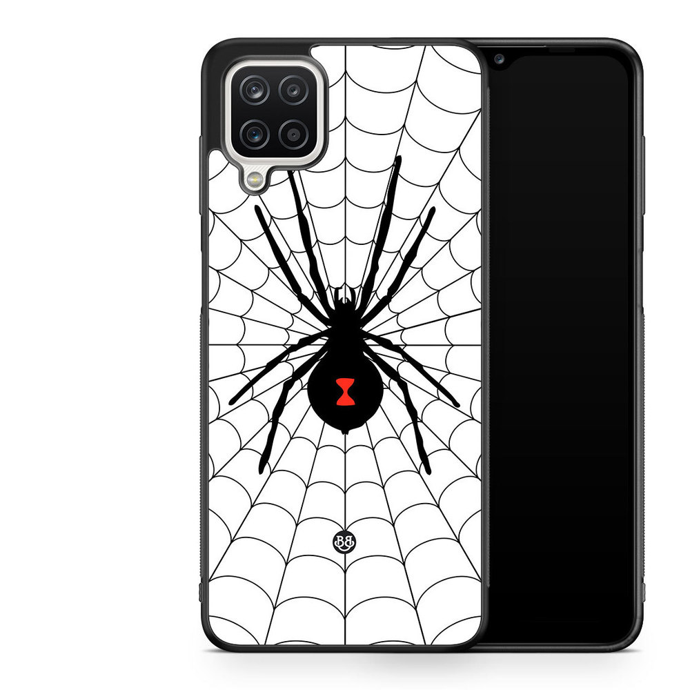Samsung Galaxy A12 Case - Black Widow