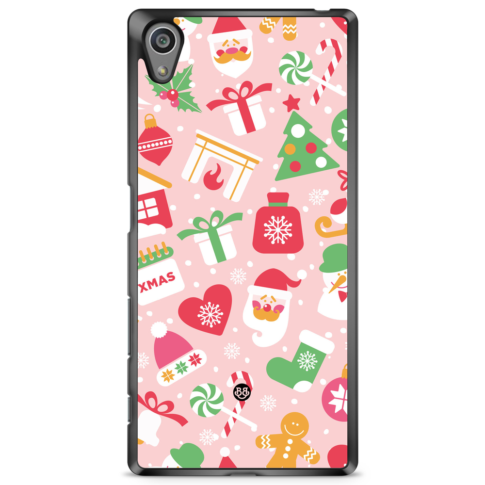 Sony Xperia Z5 Premium Skal - Rosa Jul