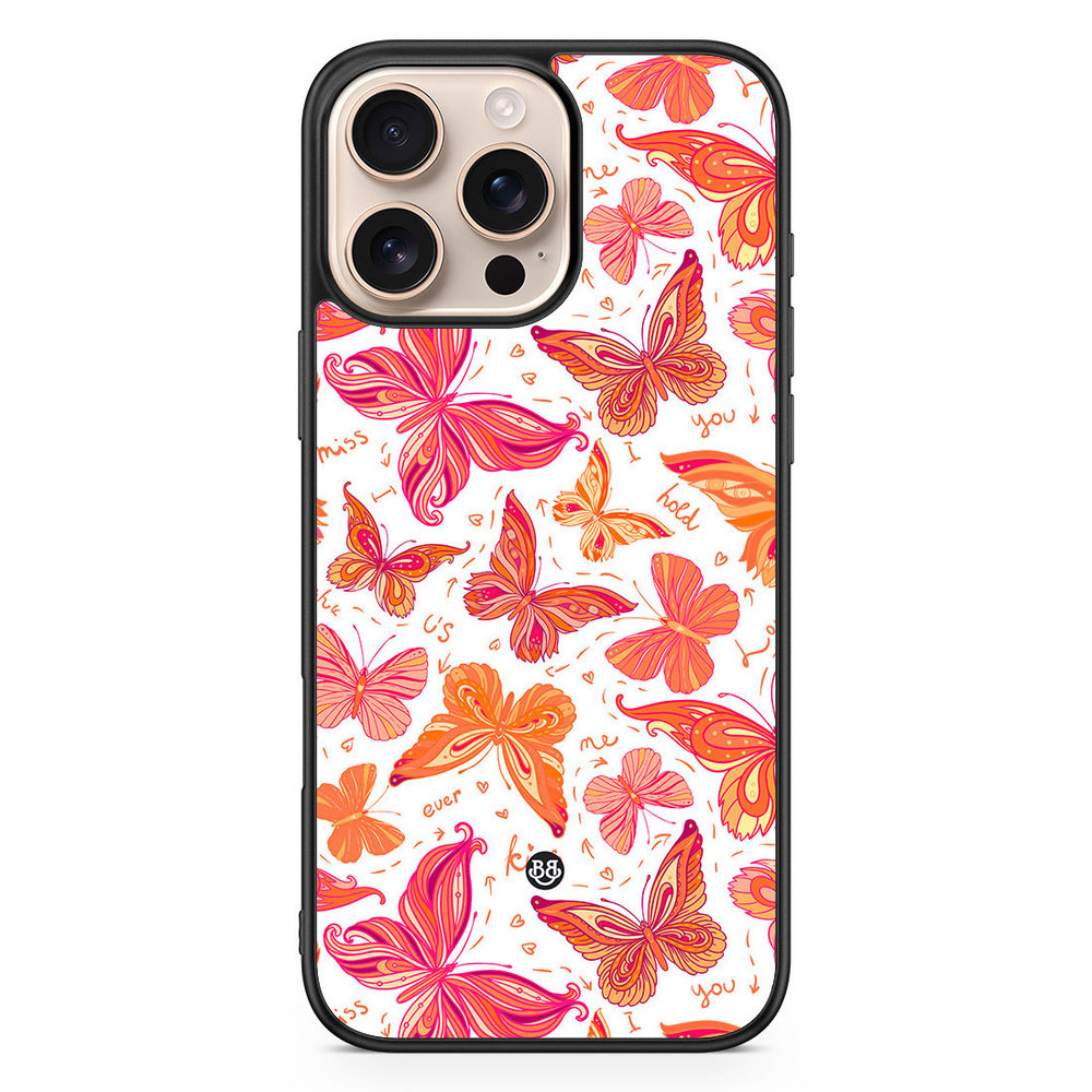 iPhone 16 Pro Max Case - Butterflies
