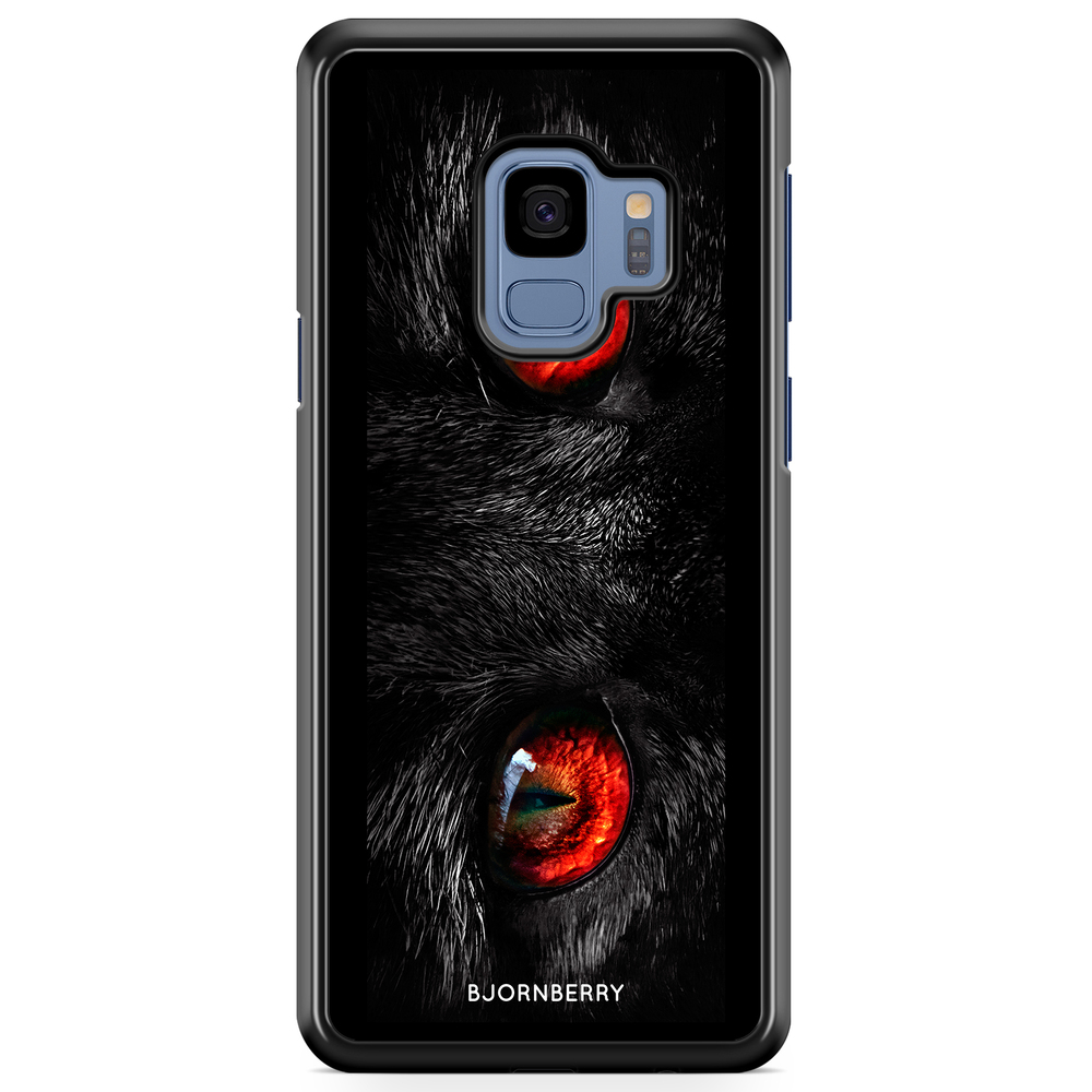 Samsung Galaxy S9 Case - Red Cat Eyes