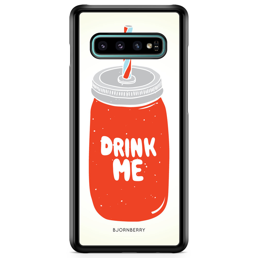 Samsung Galaxy S10 Skal - Drink Me | Mobilskal & Mobilfodral BJORNBERRY