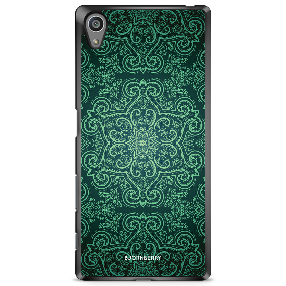 Sony Xperia Z5 Premium Case - Green Retro Pattern