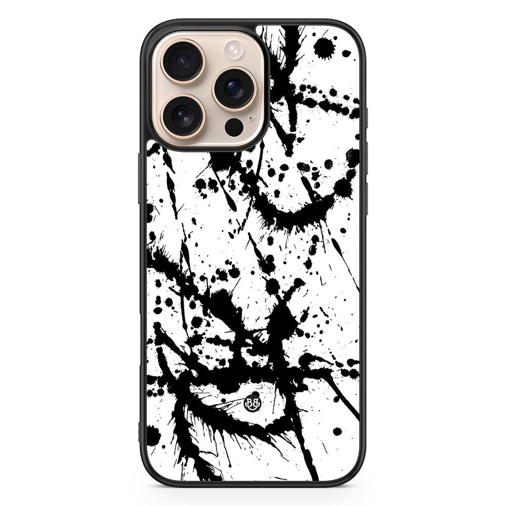 iPhone 16 Pro Max Case - Black Blot