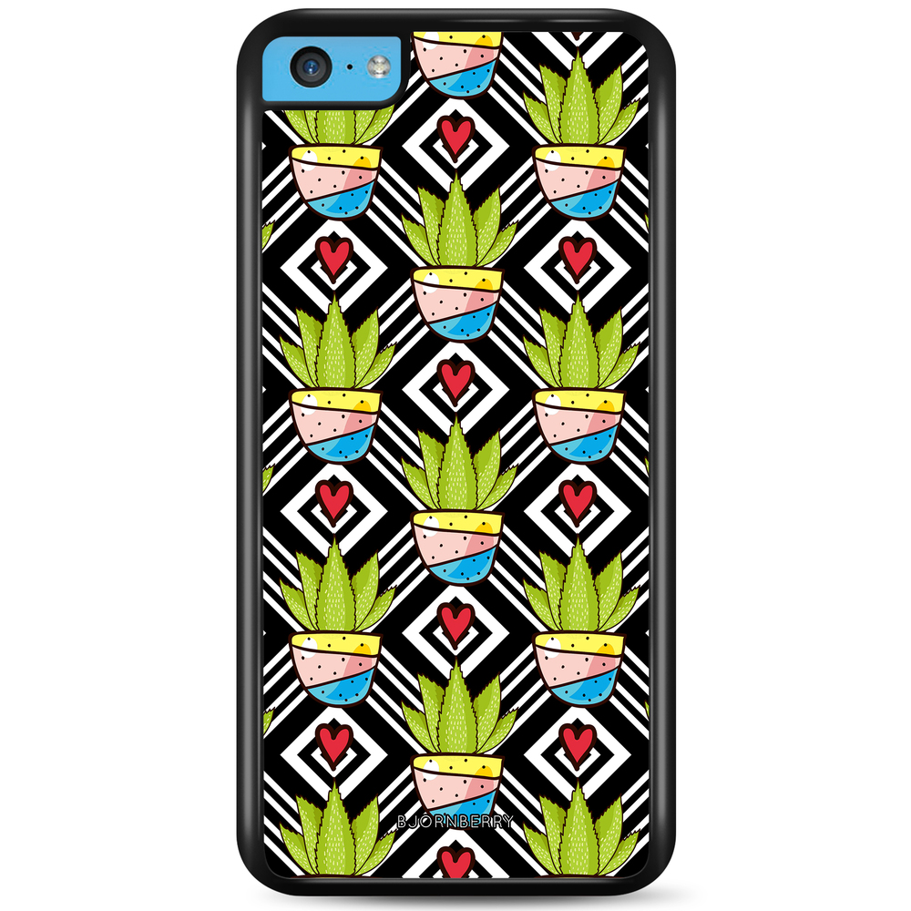 iPhone 5C Case - Cactus Pattern