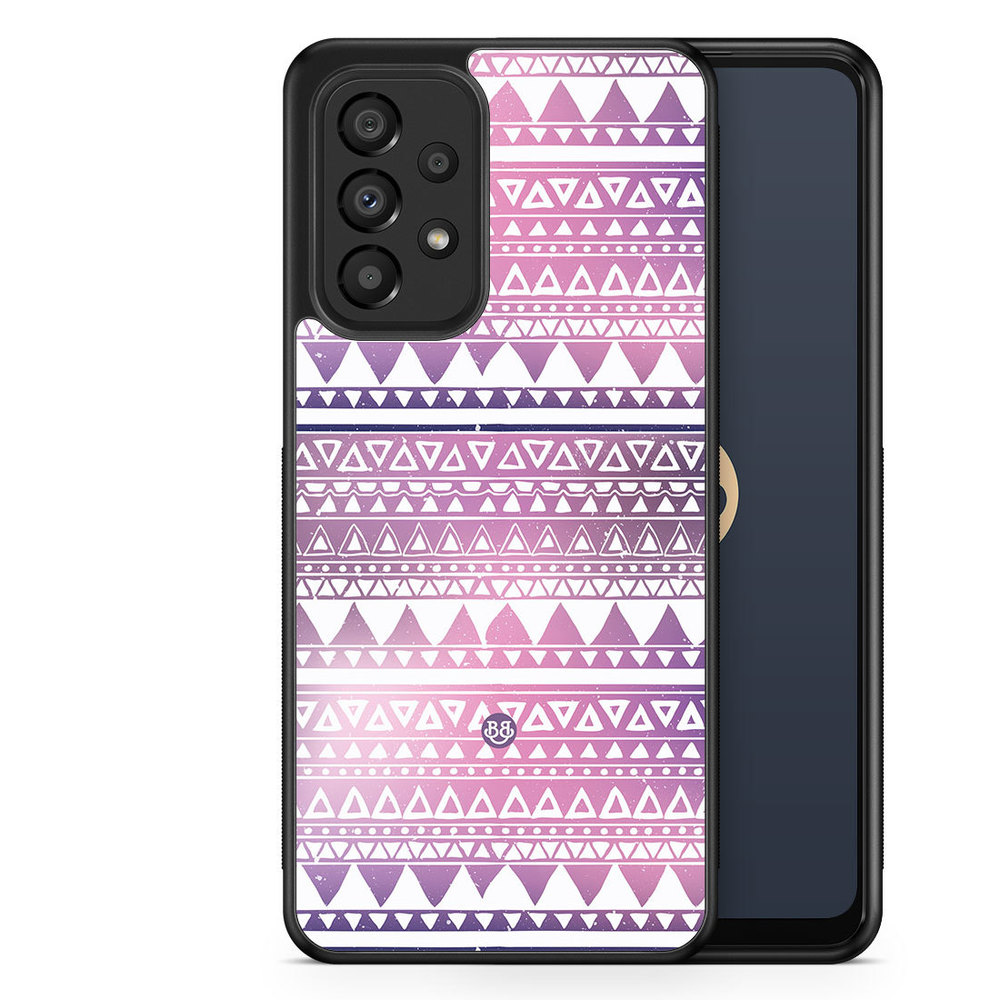 Samsung Galaxy A33 5G Case - Purple Aztec